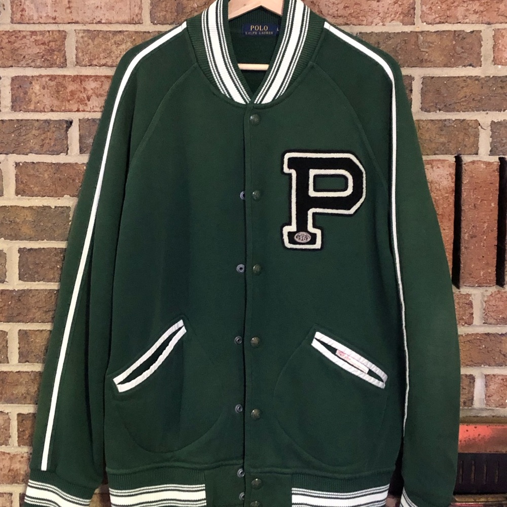 RARE polo Ralph Lauren varsity jacket